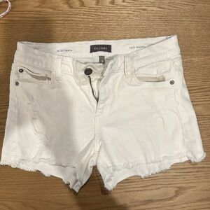 🤍 DL1961 “Lucy” White Cutoff Jean Shorts 🤍